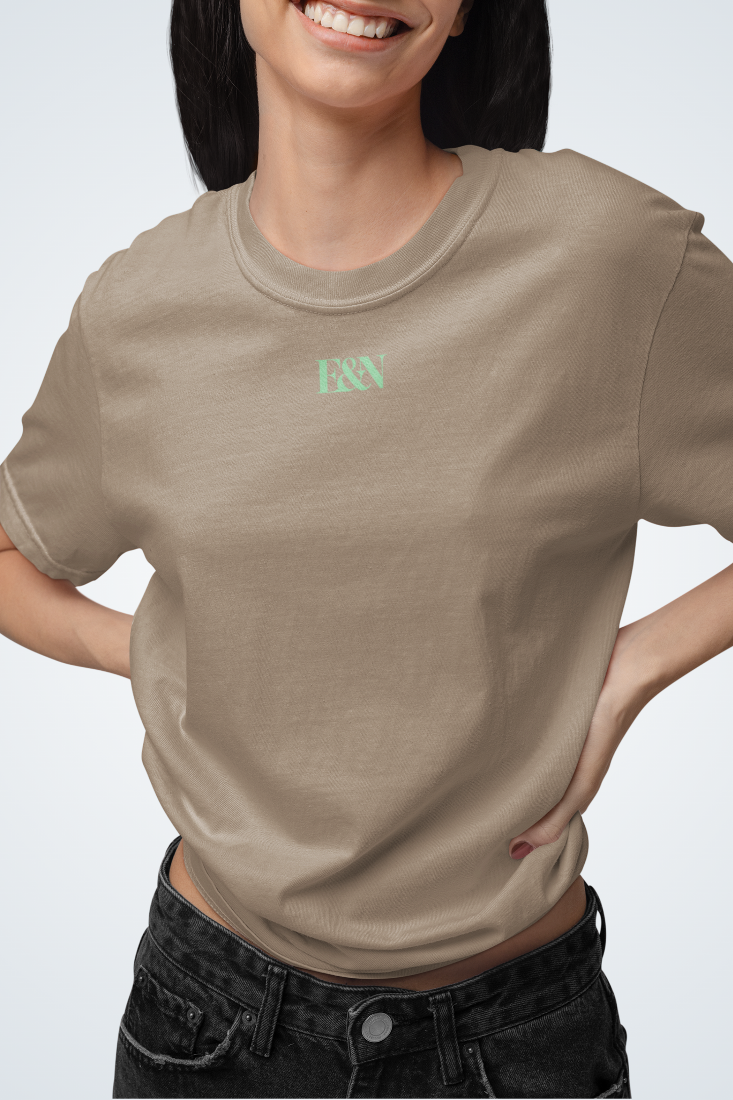 Klassisches Unisex T-Shirt - E&N green