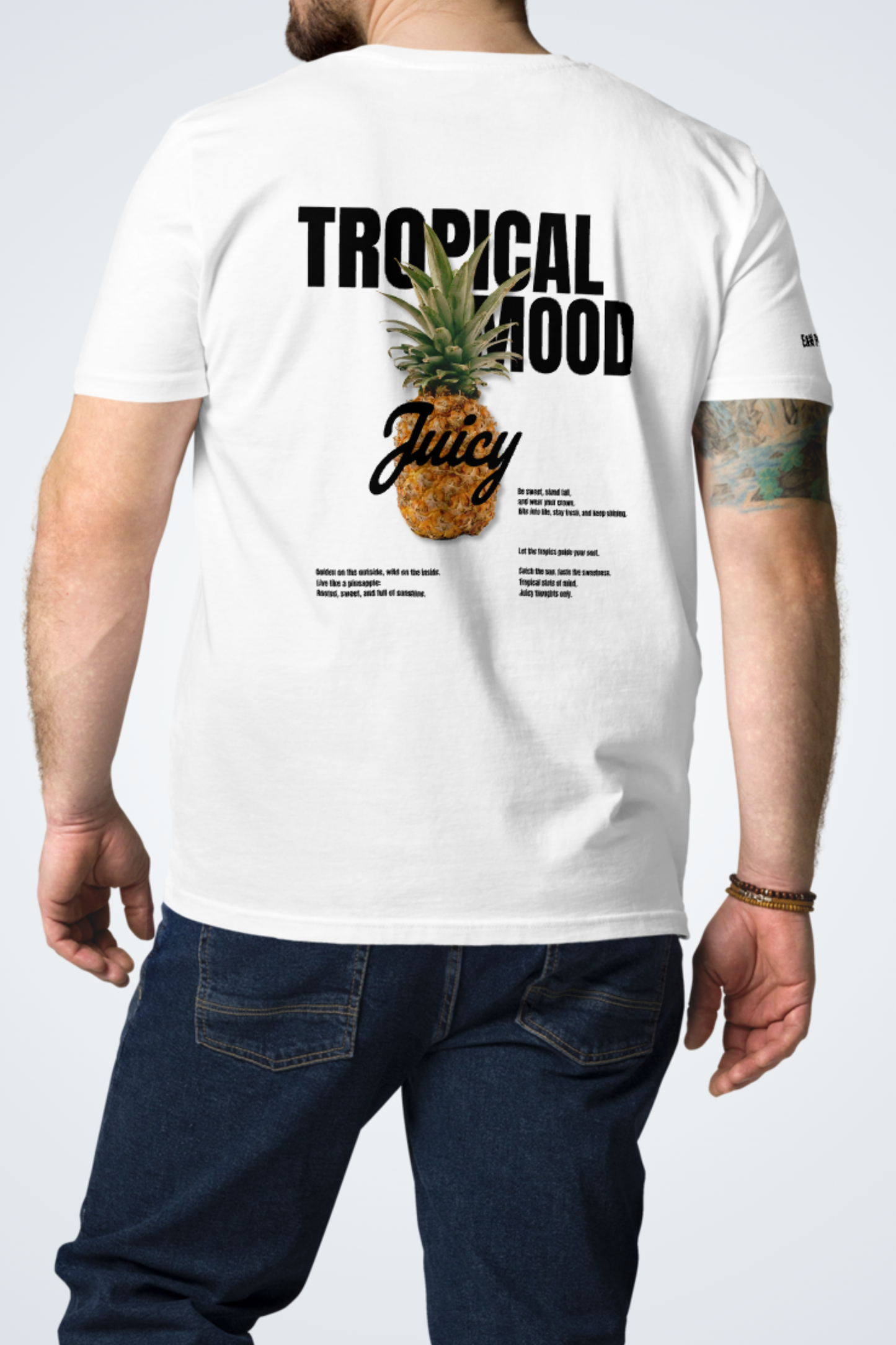 Unisex-Bio-Baumwoll-T-Shirt - Tropical Mood