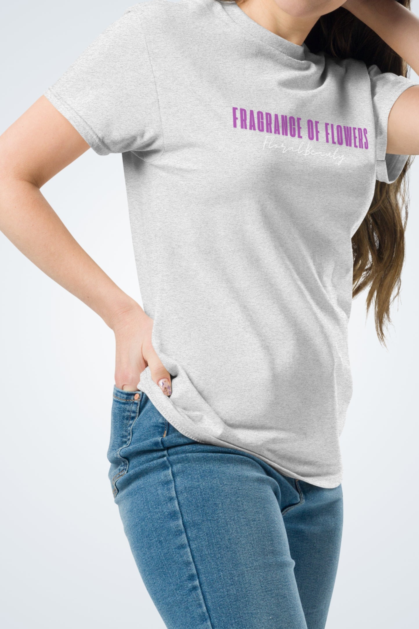 Klassisches Unisex T-Shirt - Secret Garden Lila