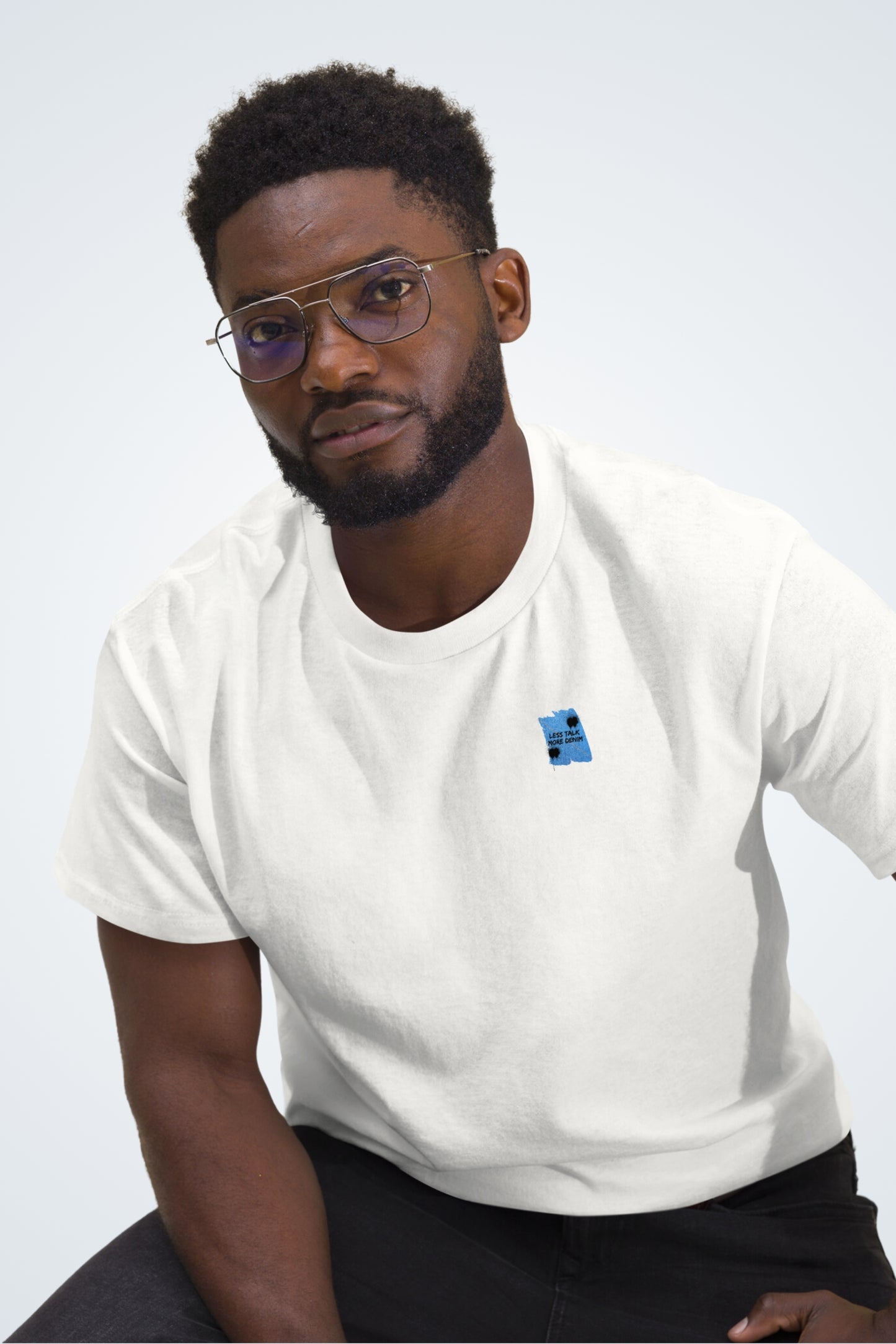 Classic Unisex T-Shirt - Less Talk More Denim