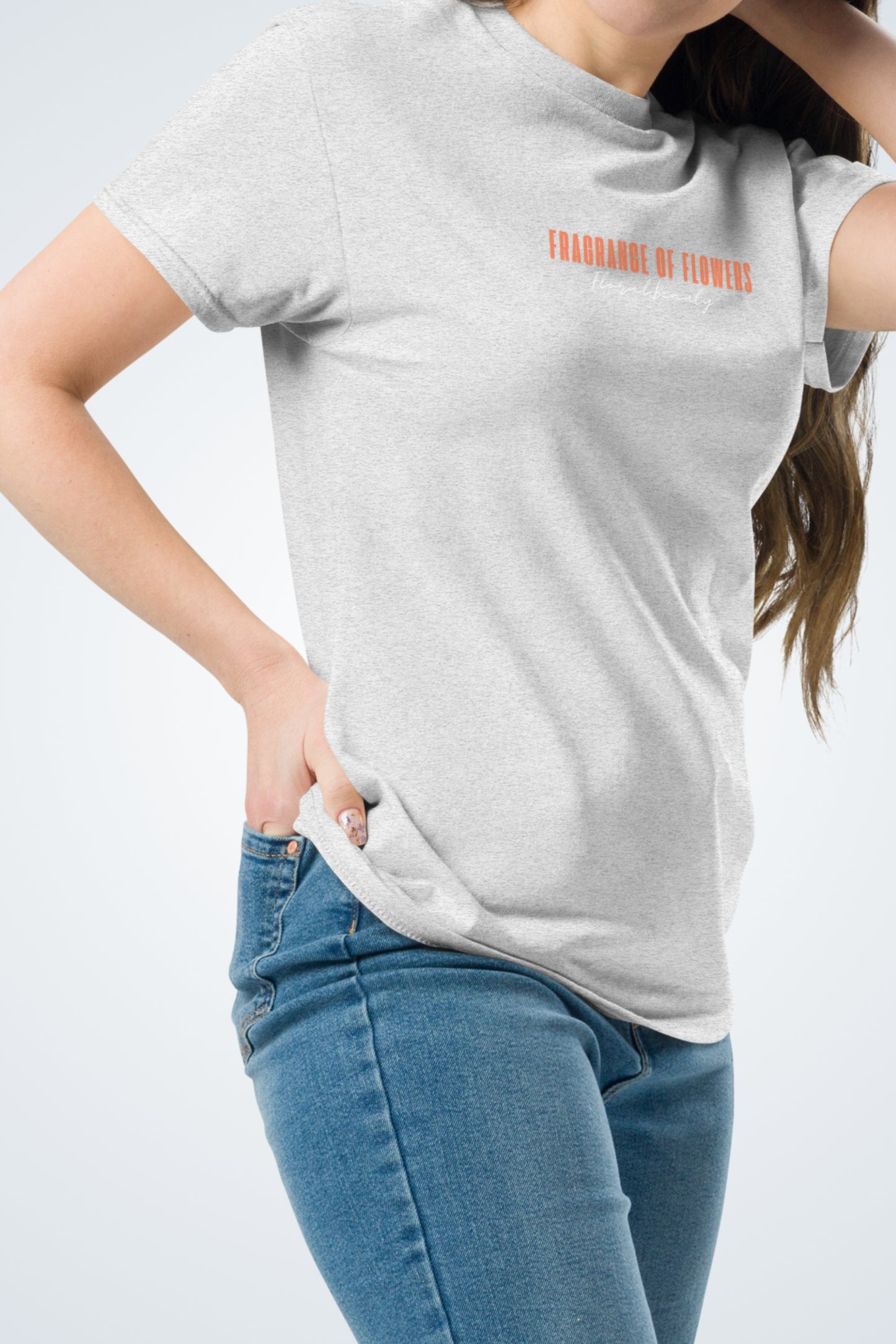 Klassisches Unisex T-Shirt - Secret Garden Orange