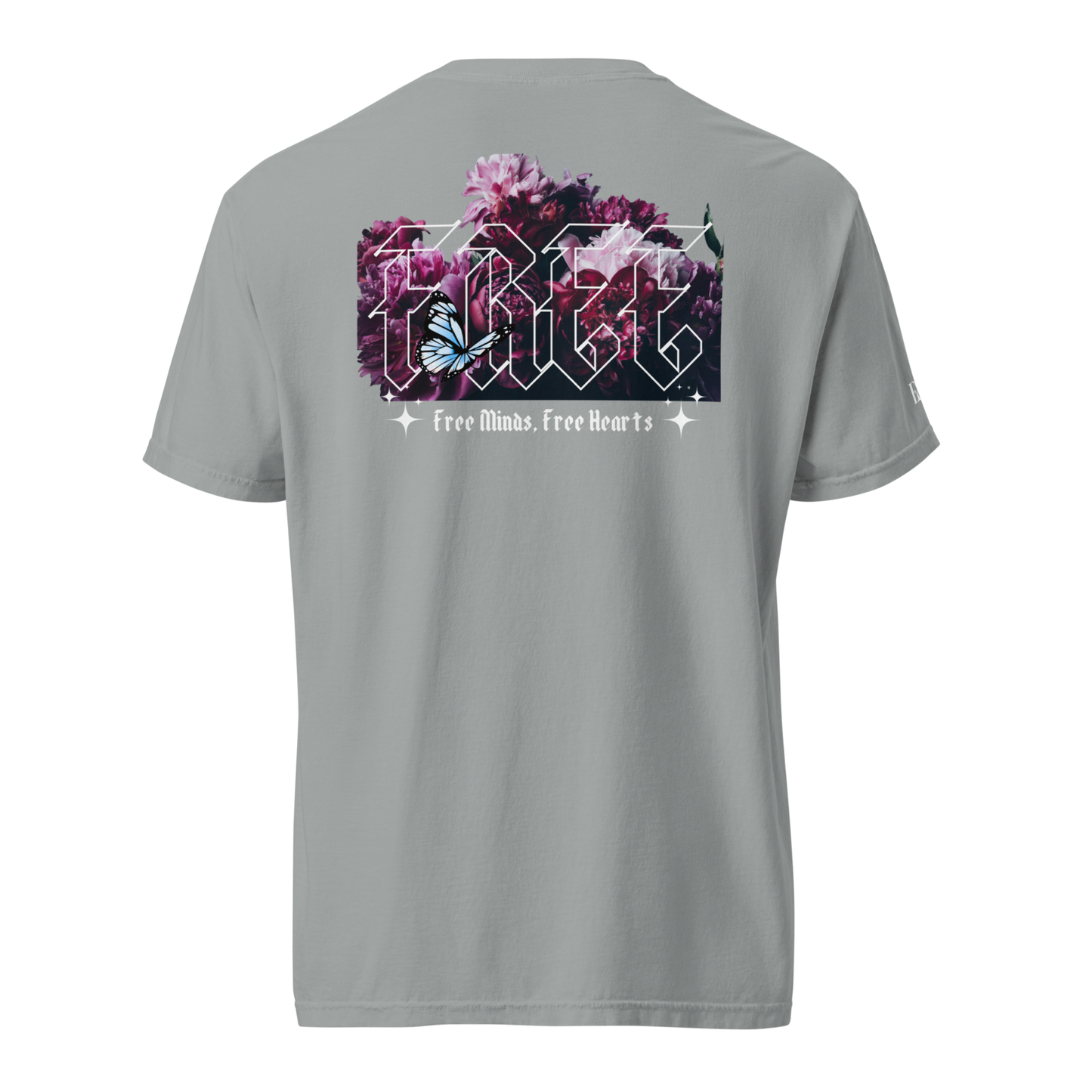 Heavy Unisex T-Shirt - Free Minds,Free Heart