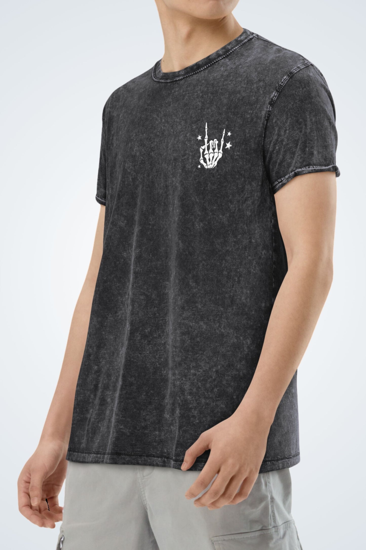 Denim T-shirt - What's the mood