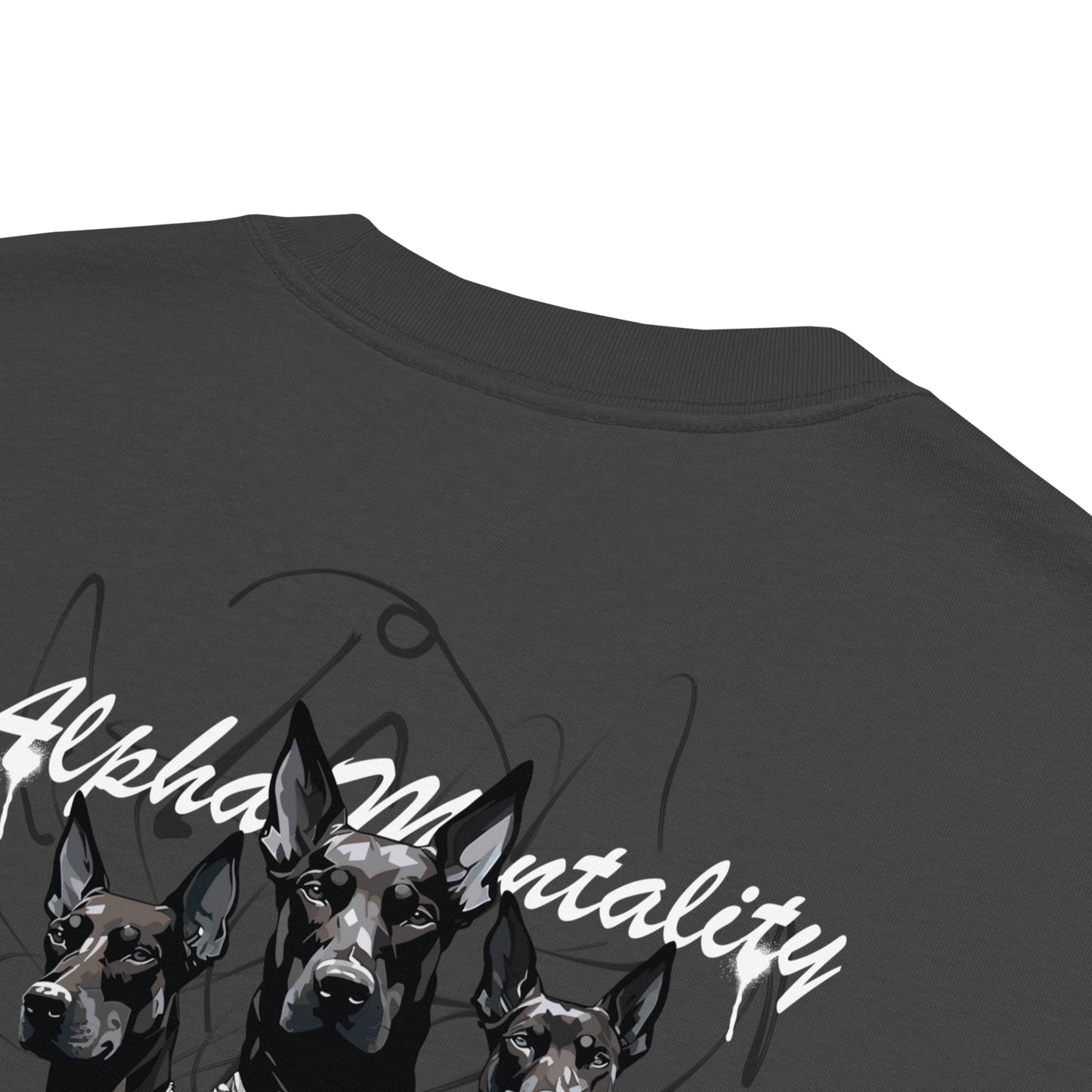 Oversized T-Shirt with washed look - Silent Guardiens
