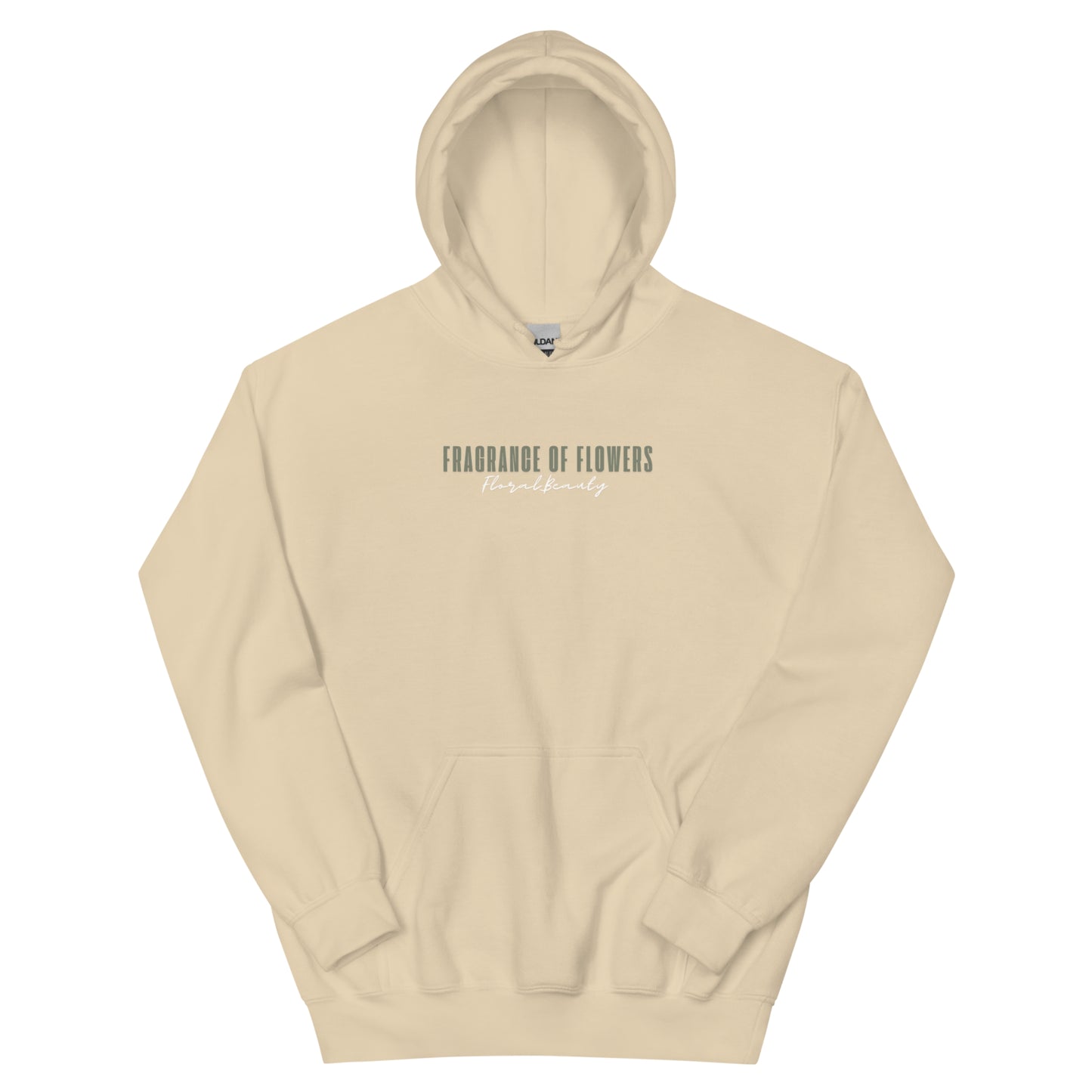 Unisex-Kapuzenpullover - Secret Garden Grün