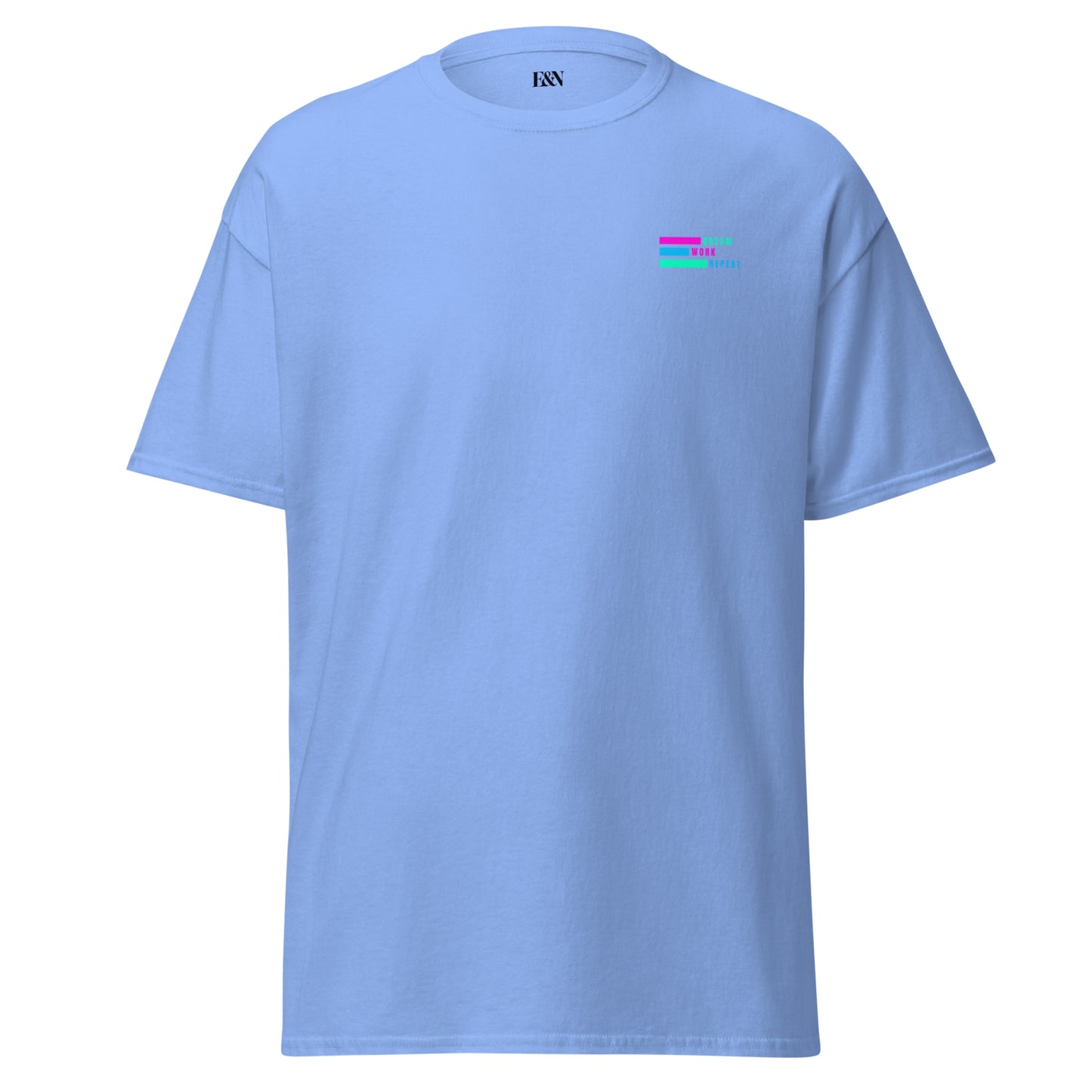 Klassisches Unisex T-Shirt - Dream, Work, Repeat