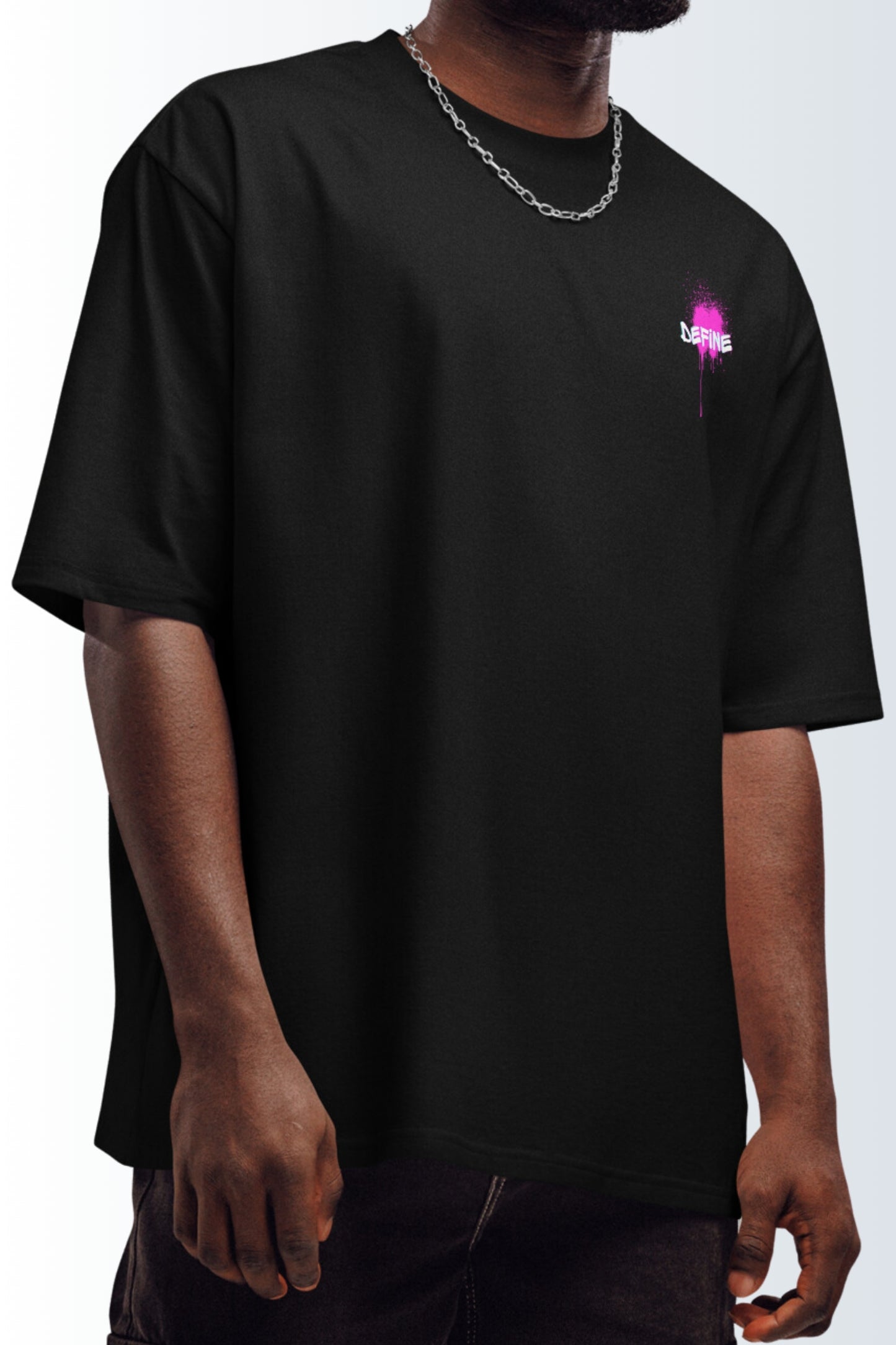 Schweres oversized T-Shirt - Angel Thoughts