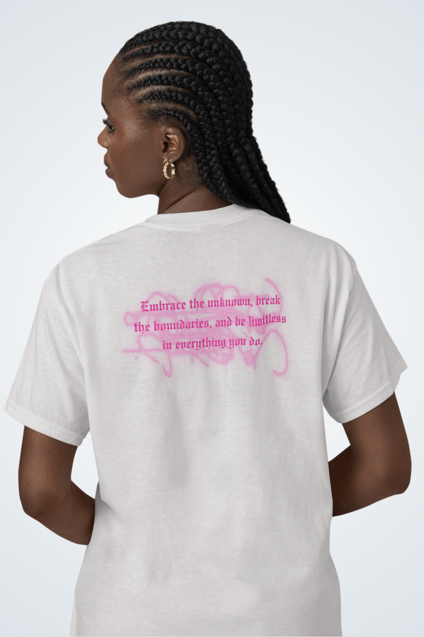 Klassisches Unisex T-Shirt - Be Limitless pink