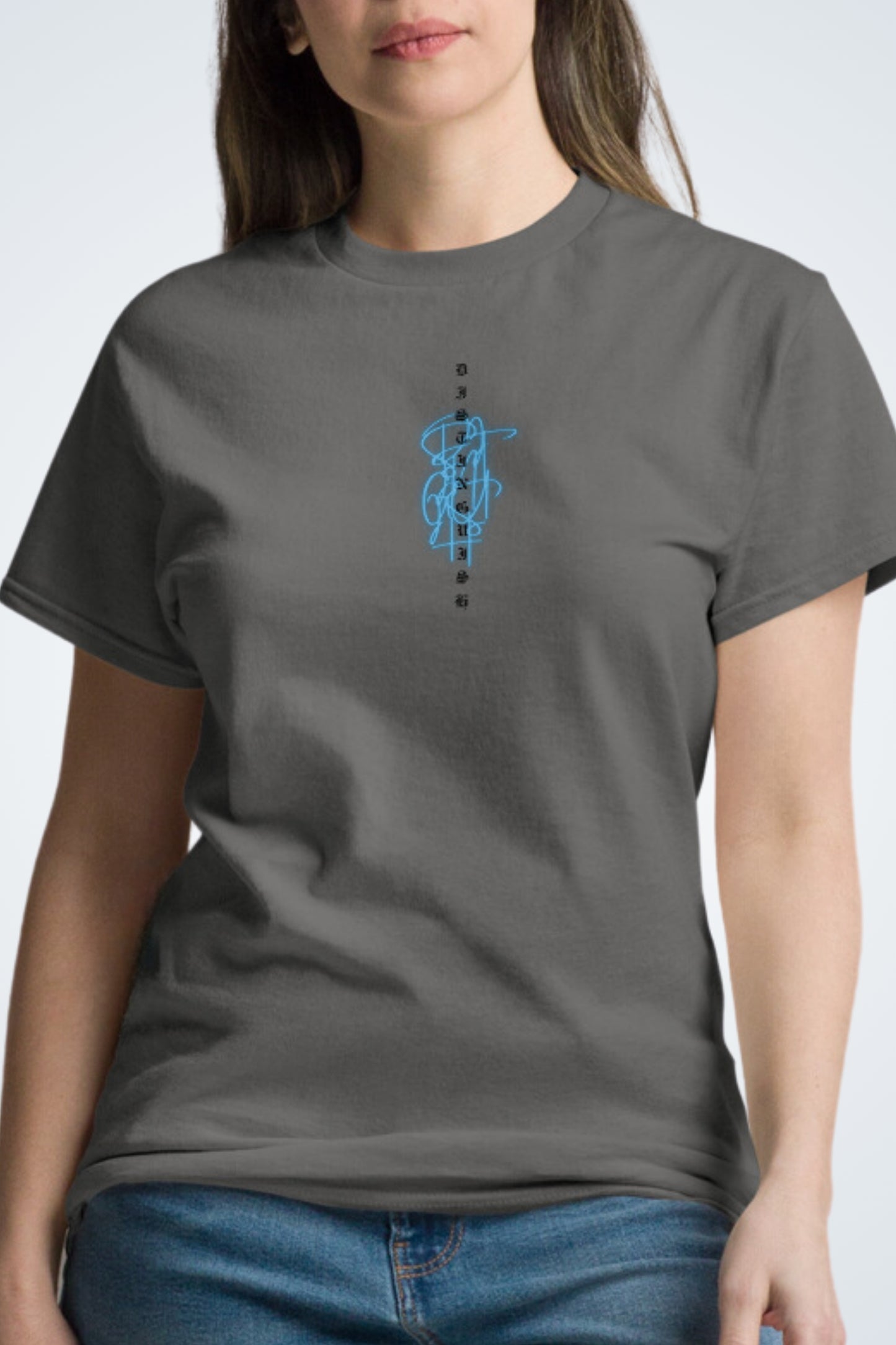 Classic Unisex T-Shirt - Rise above blue