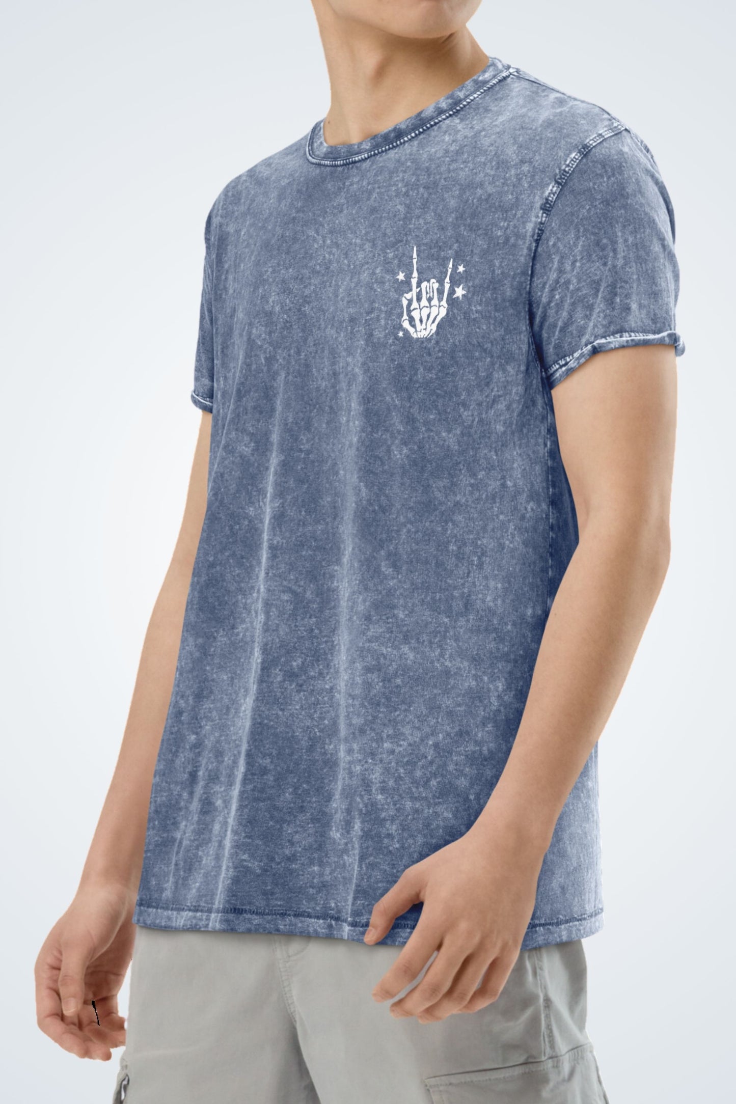 Denim T-shirt - What's the mood