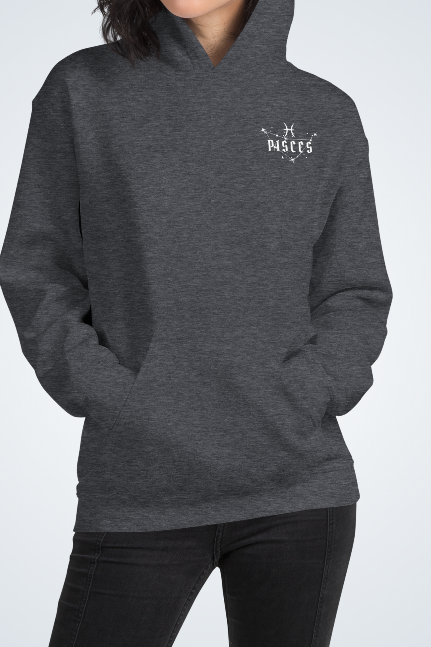 Unisex-Kapuzenpullover - PISCES