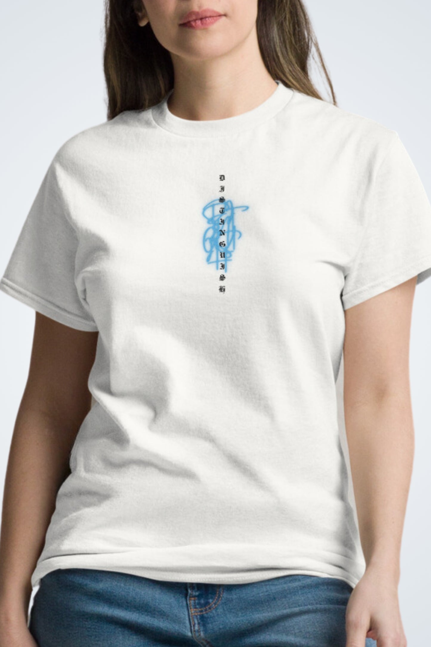 Classic Unisex T-Shirt - Rise above blue