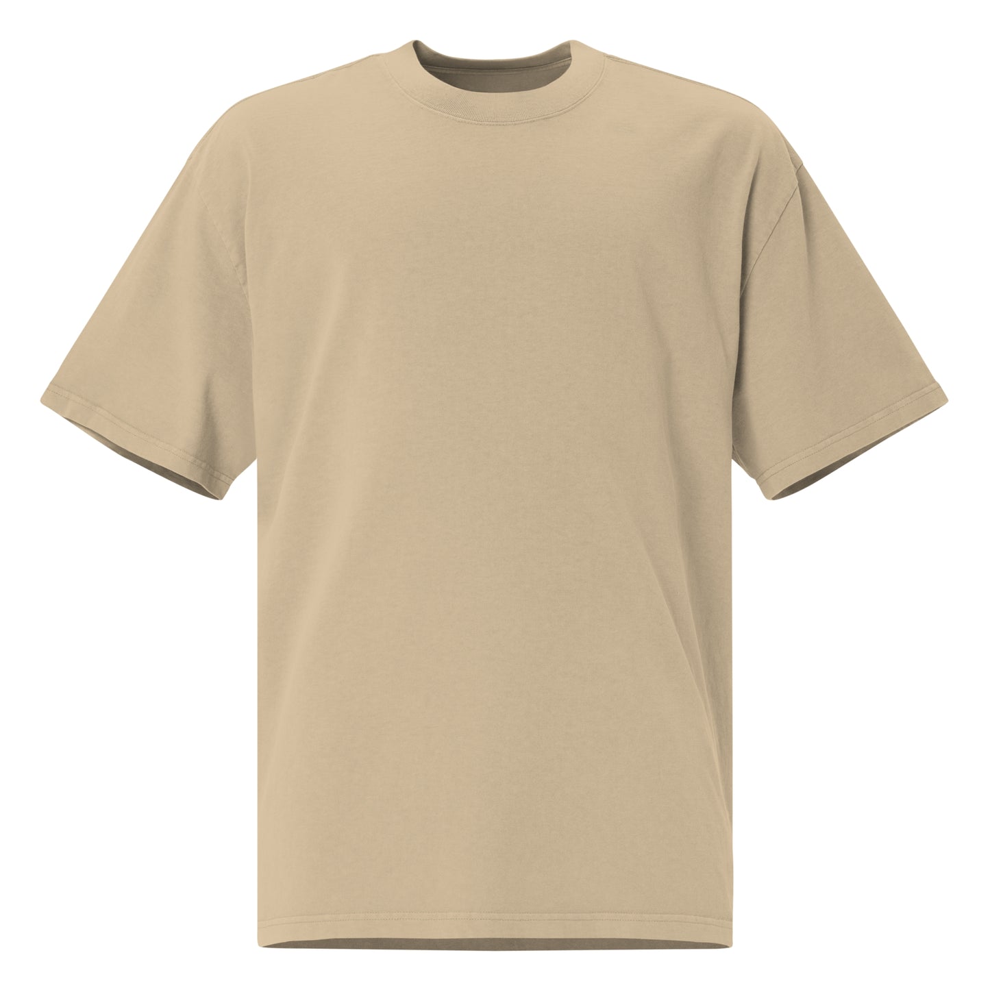Oversized T-shirt with a washed look - Perfection is never finished