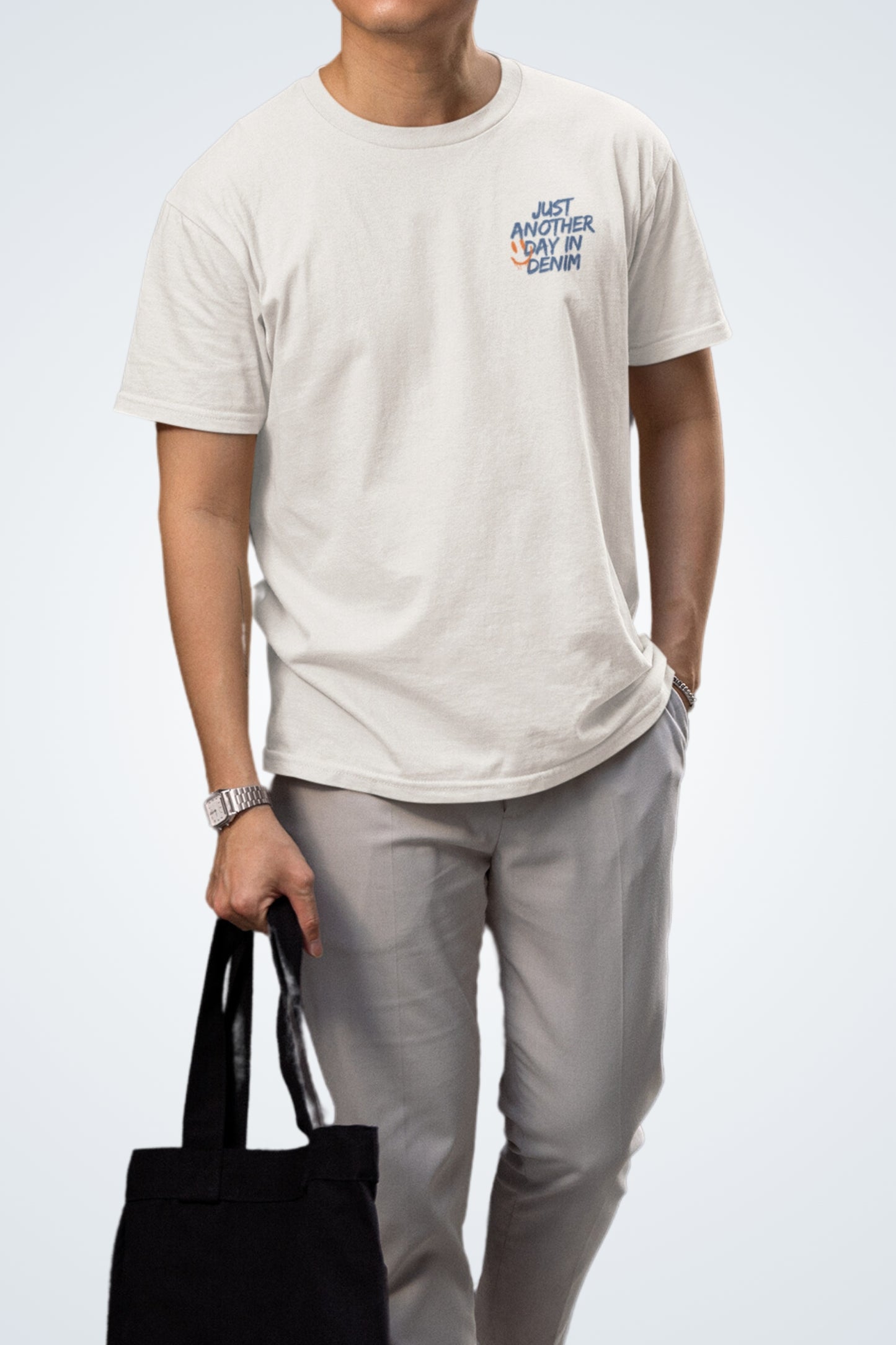 Klassisches Unisex T-Shirt - Just another Day in Denim