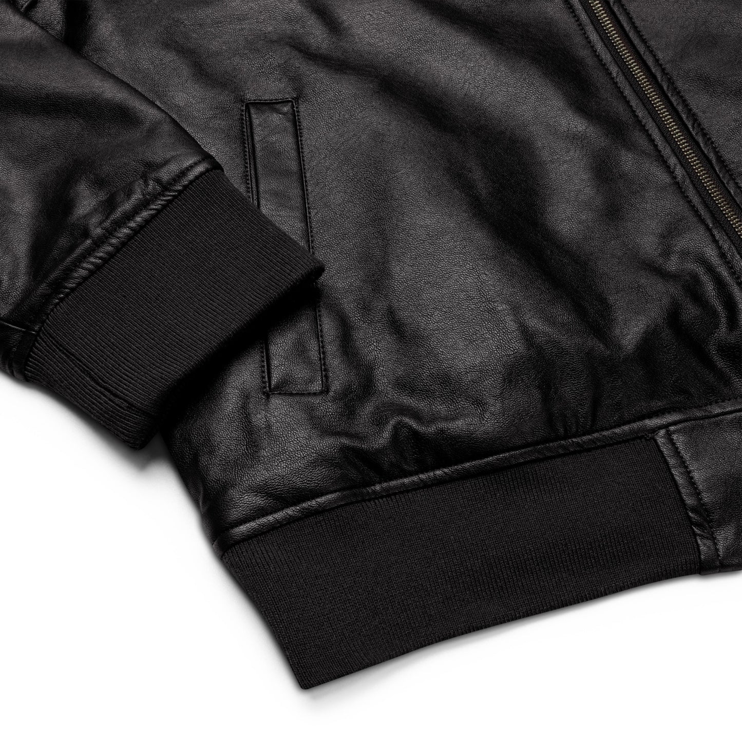 Leder-Bomberjacke - E&N