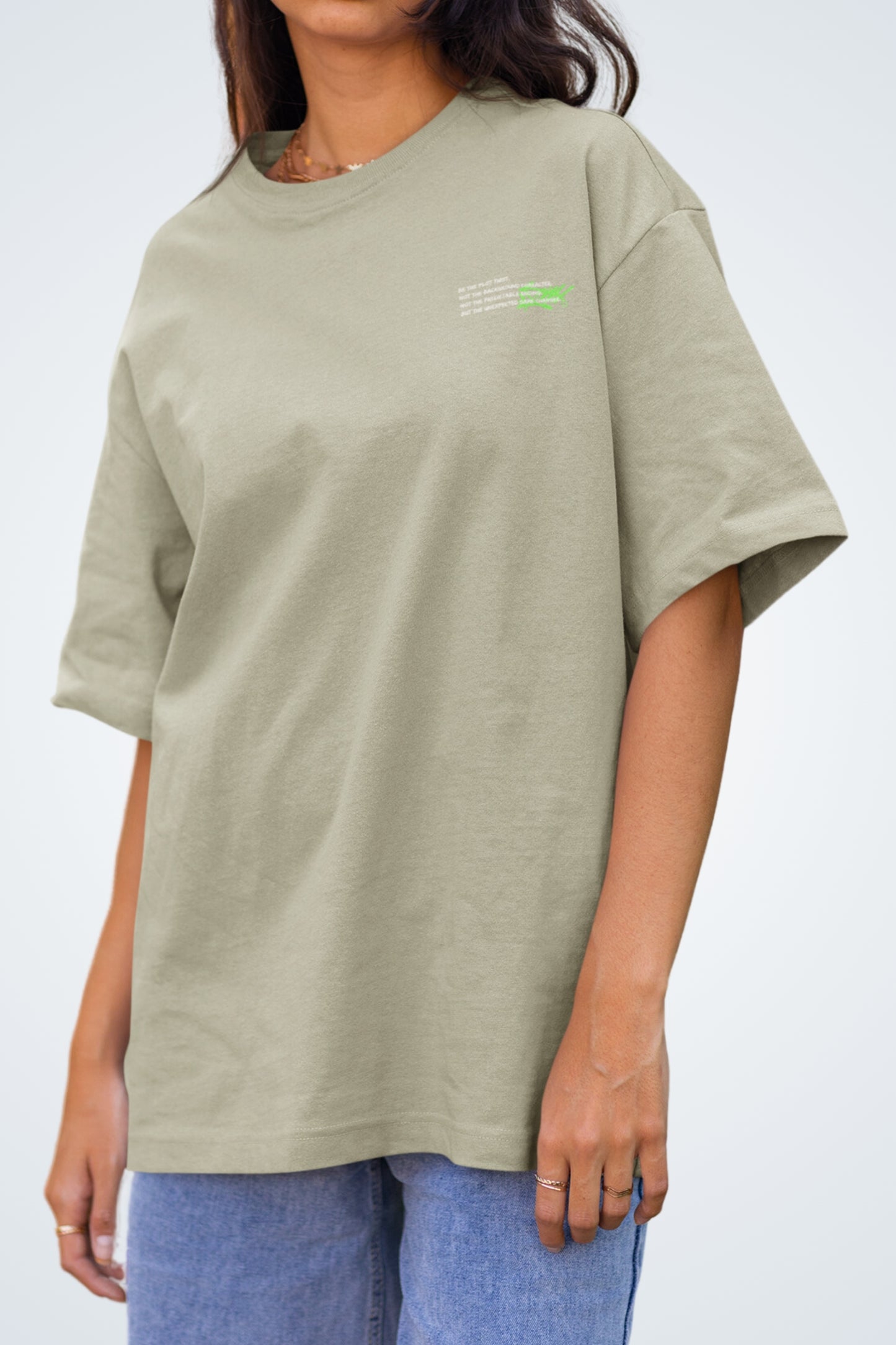 Oversized T-Shirt mit verwaschenem Look - Enero