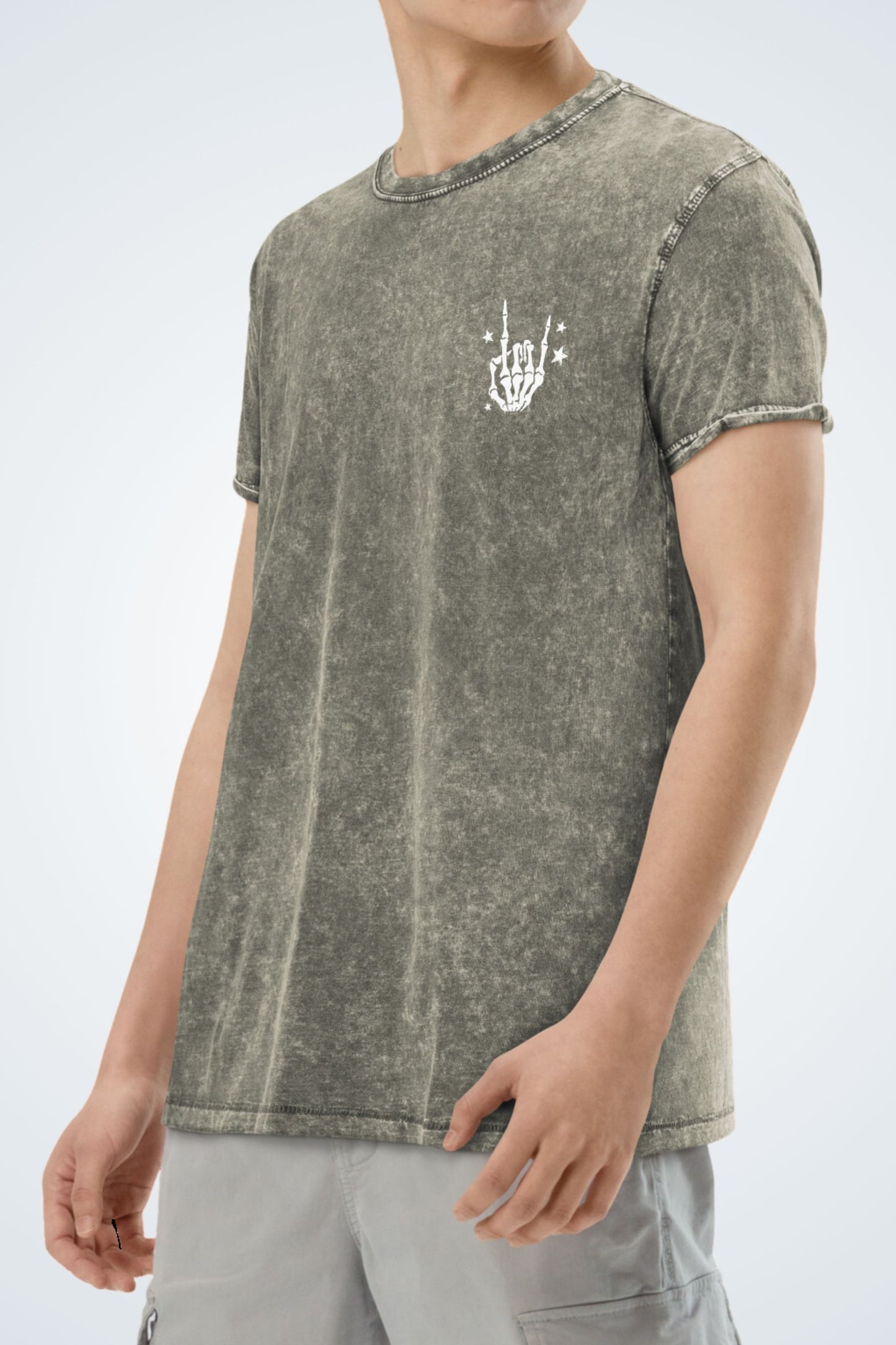 Denim T-shirt - What's the mood