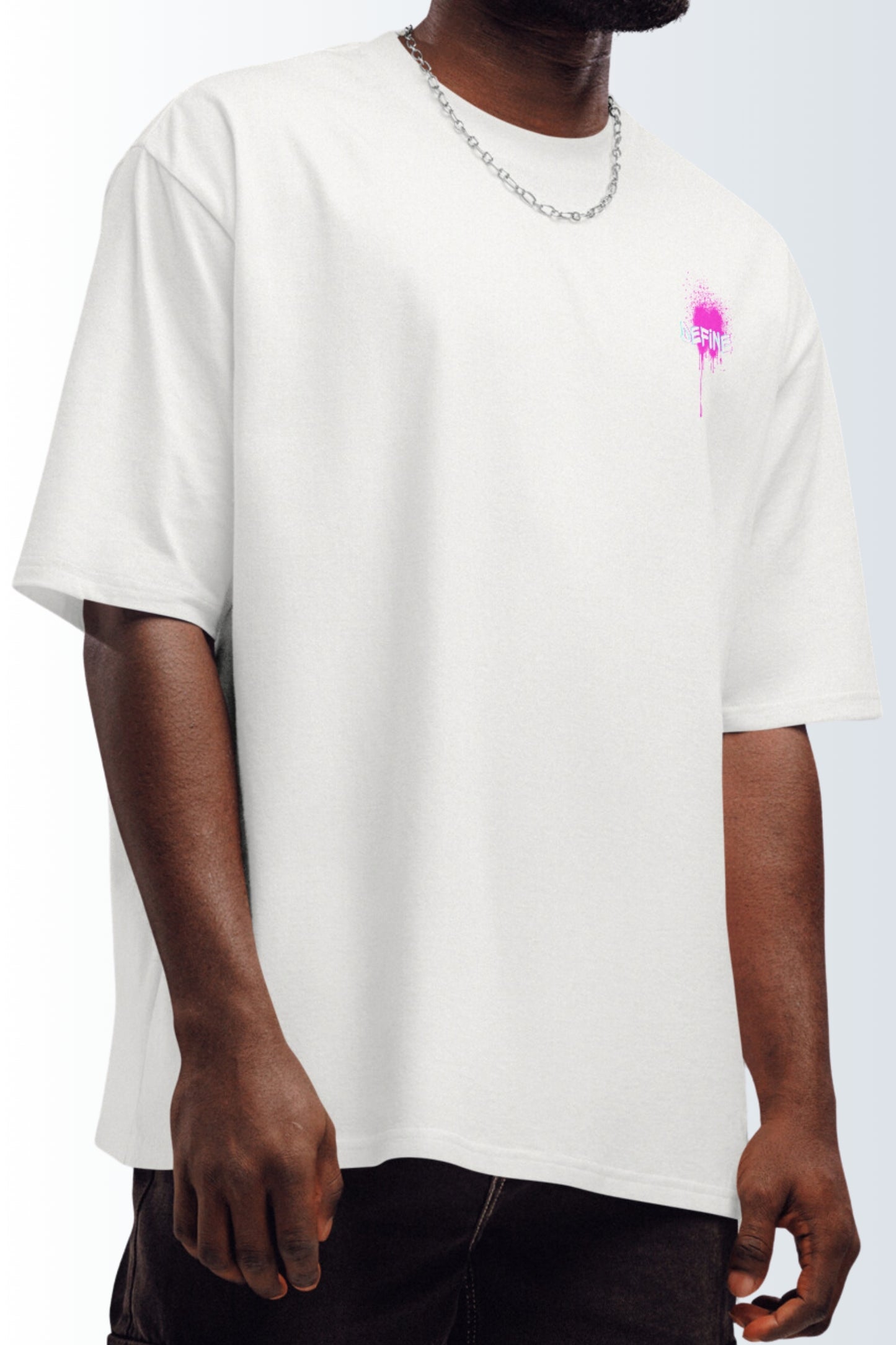 Schweres oversized T-Shirt - Angel Thoughts