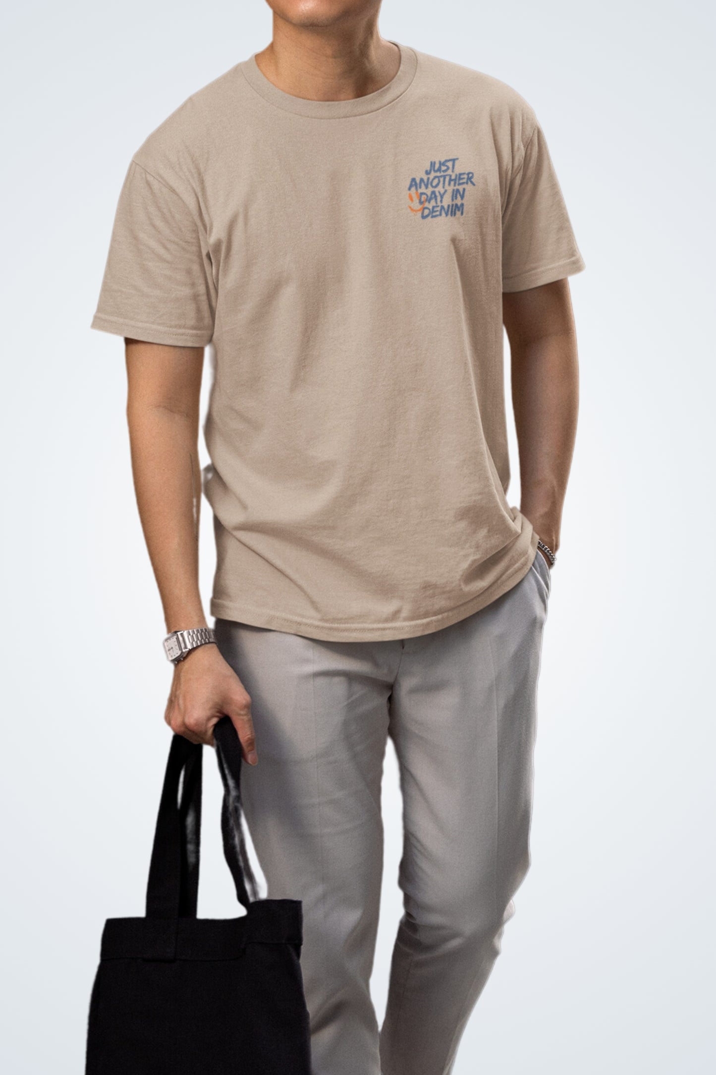 Klassisches Unisex T-Shirt - Just another Day in Denim