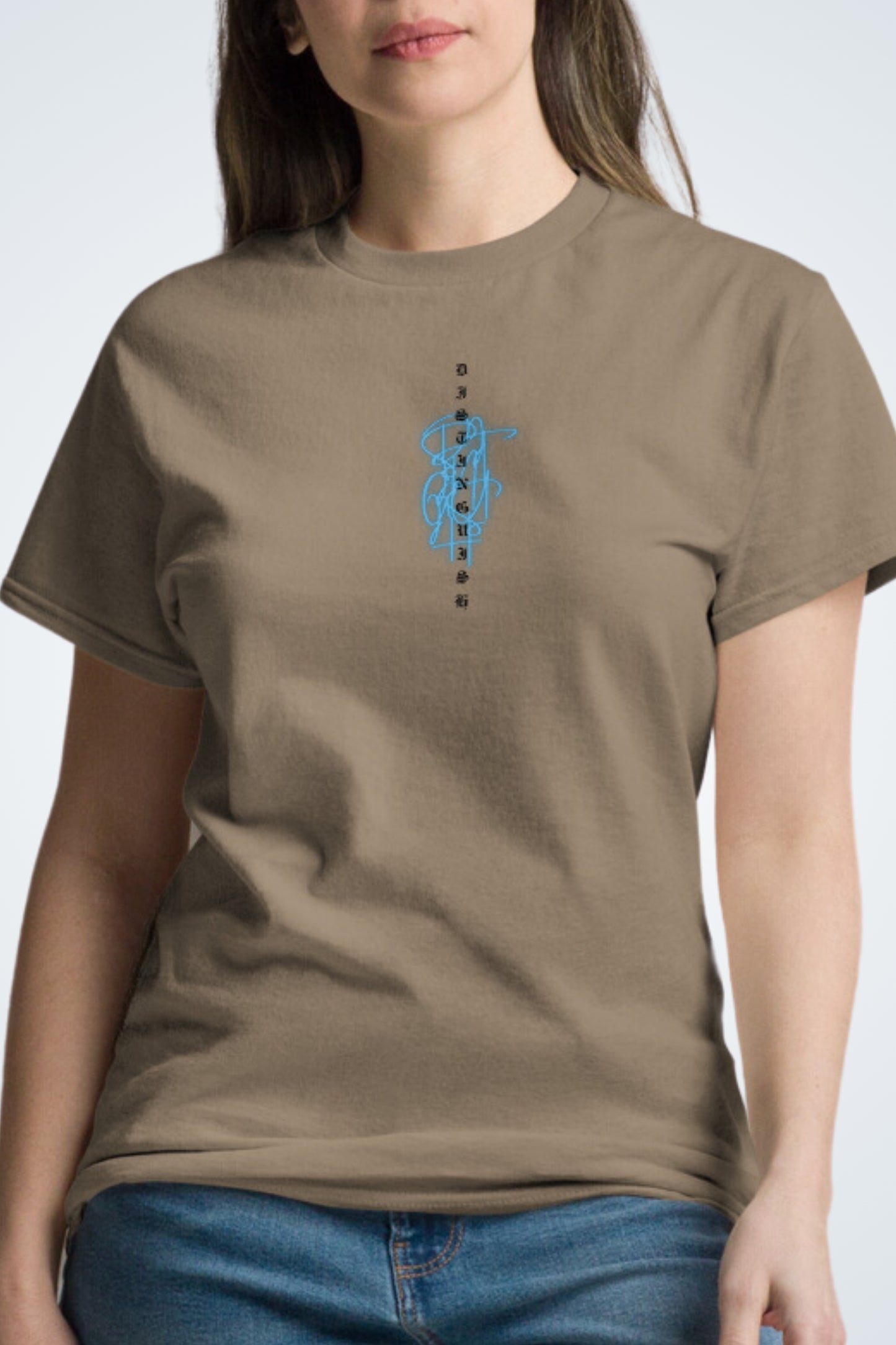 Classic Unisex T-Shirt - Rise above blue