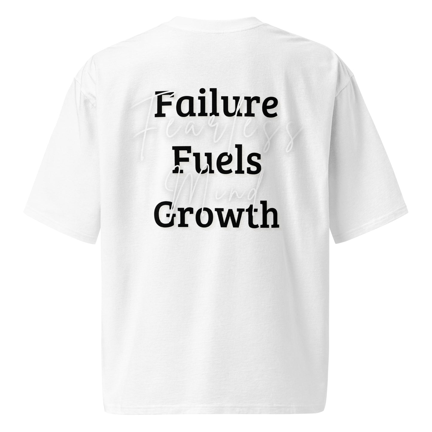 Heavy oversized t-shirt - Fearless Mind