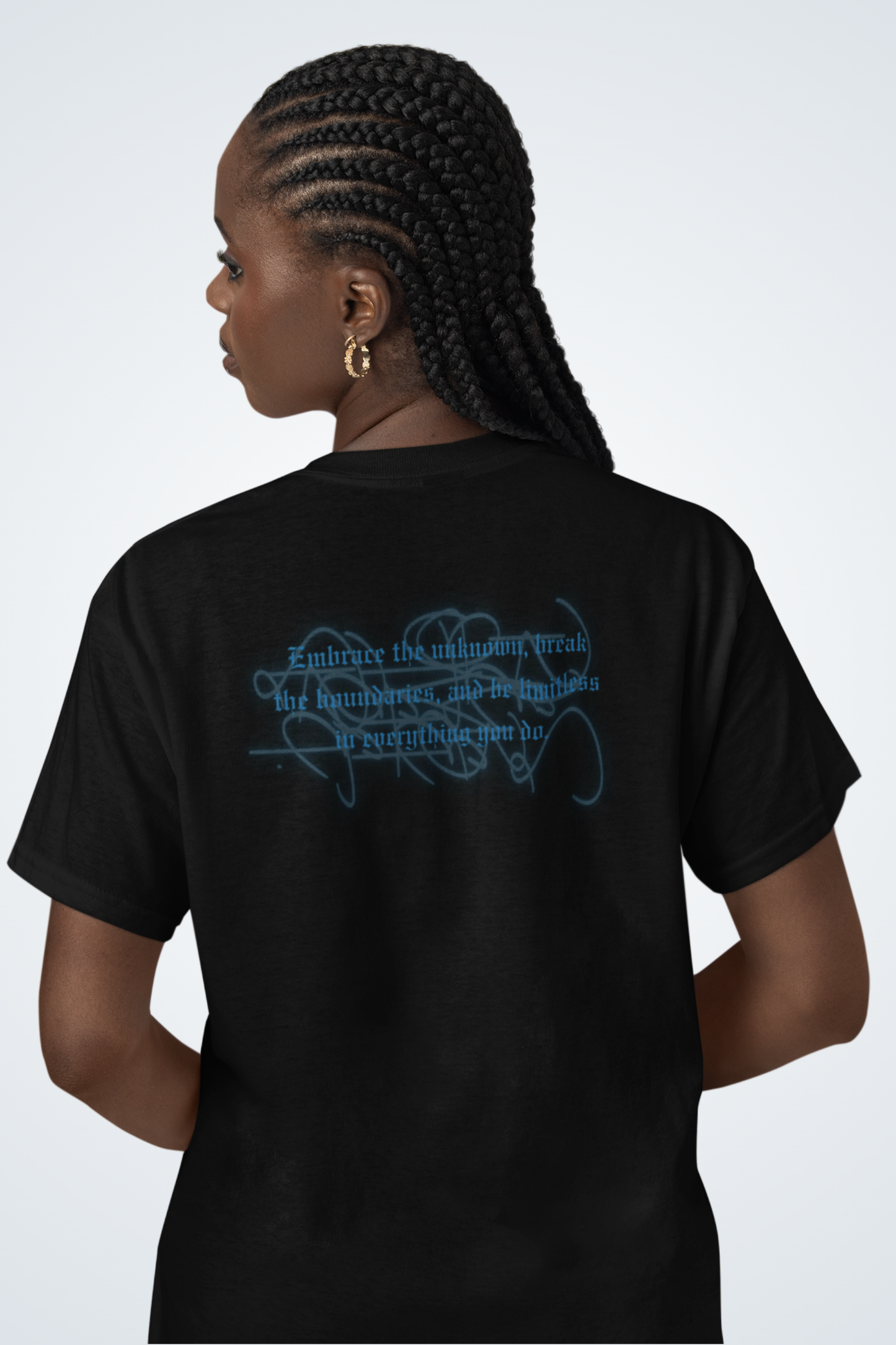 Klassisches Unisex T-Shirt - Be Limitless blau
