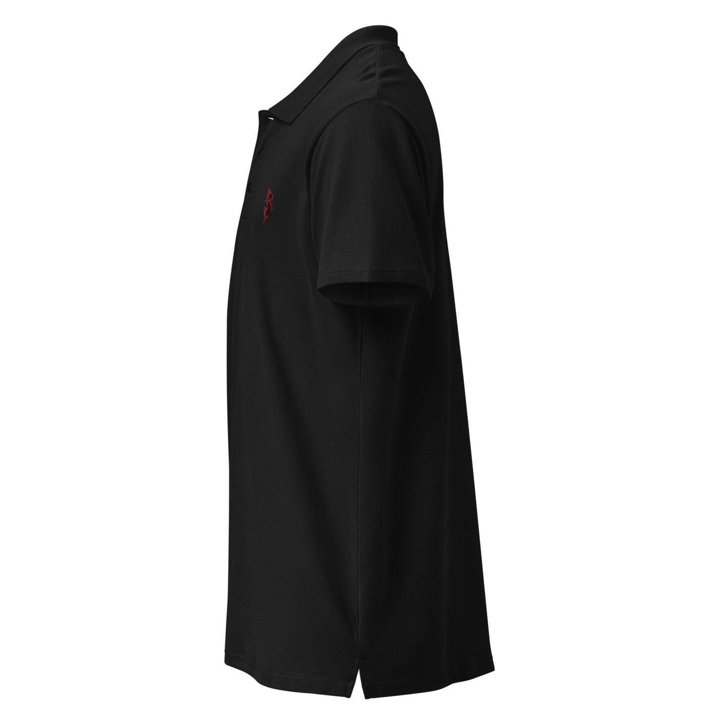 Premium-Piqué-Poloshirt - Silent Doberman