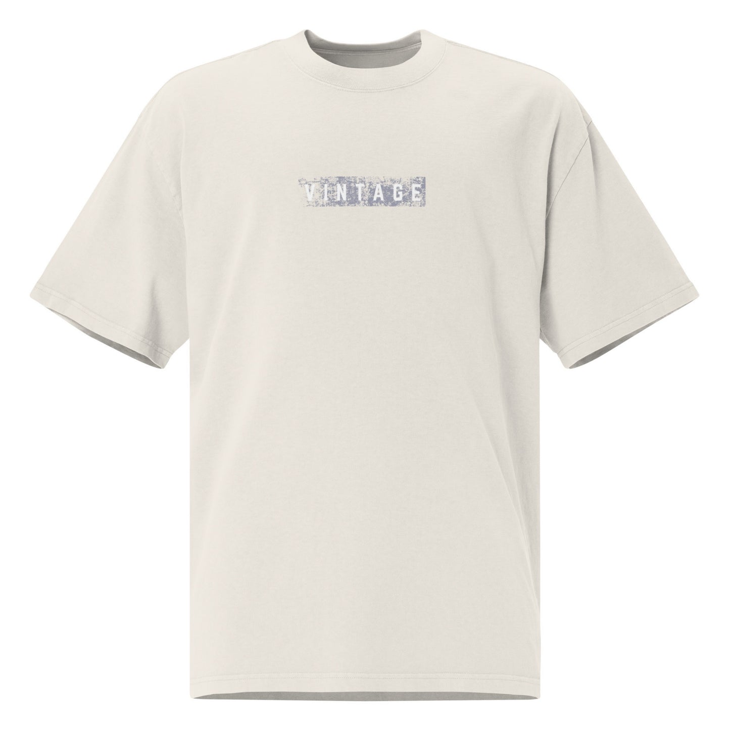 Oversized T-Shirt mit verwaschenem Look - Vintage Classic