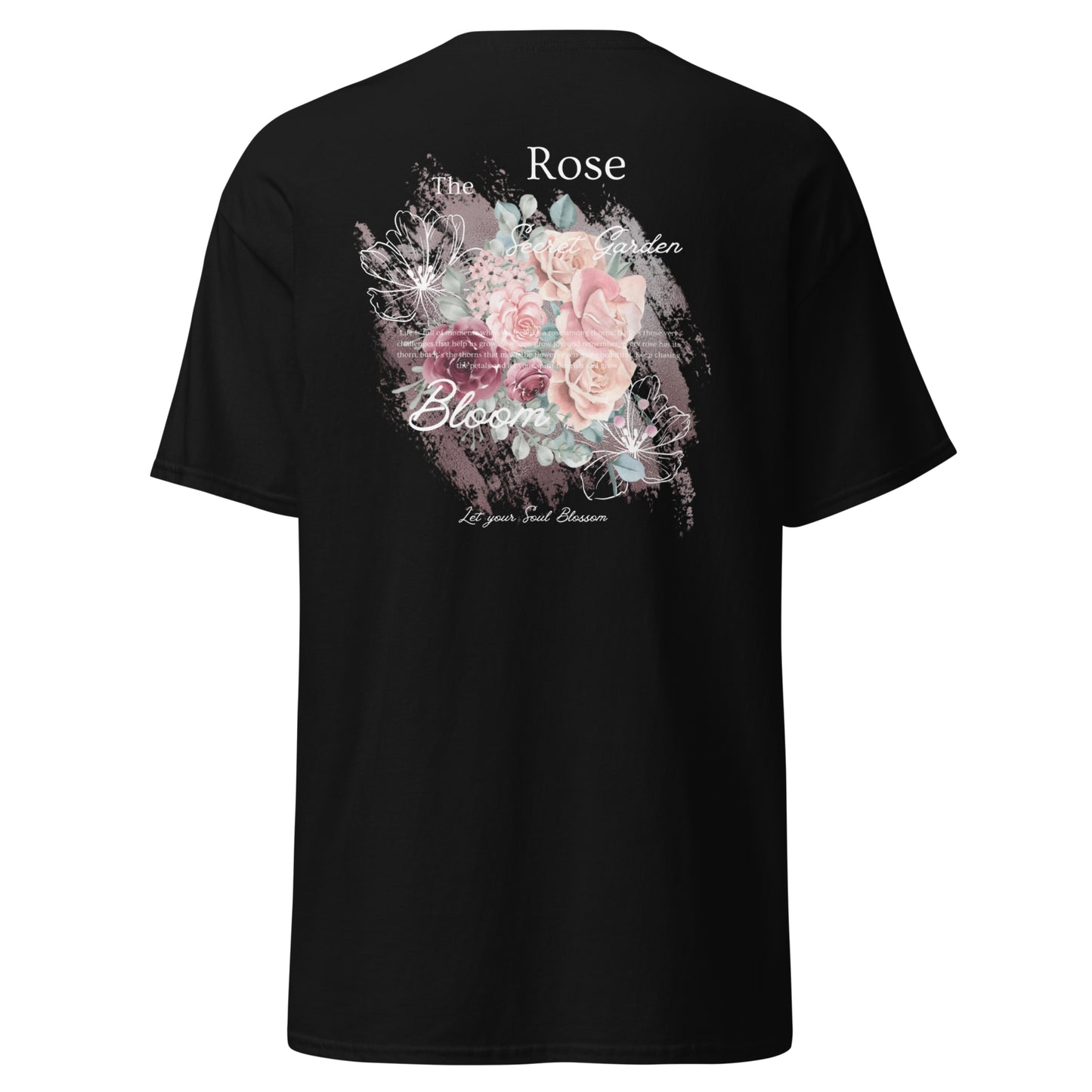 Klassisches T-Shirt - Bloom the Rose