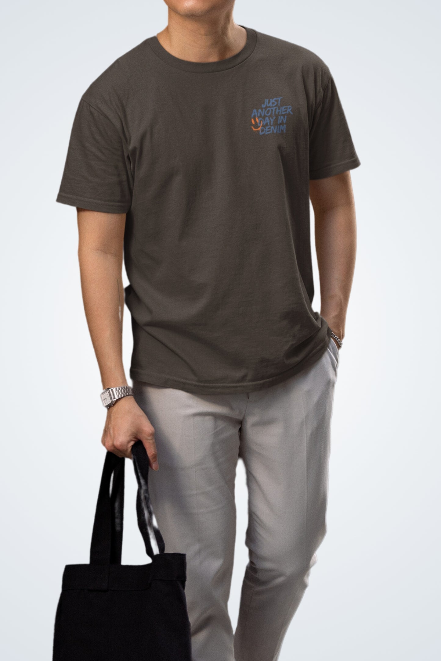 Klassisches Unisex T-Shirt - Just another Day in Denim