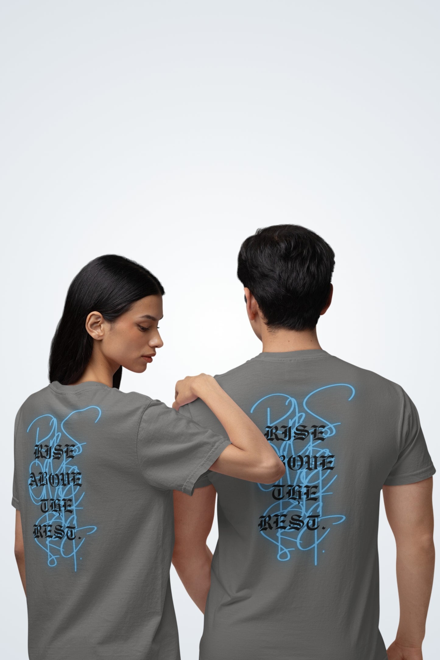 Classic Unisex T-Shirt - Rise above blue