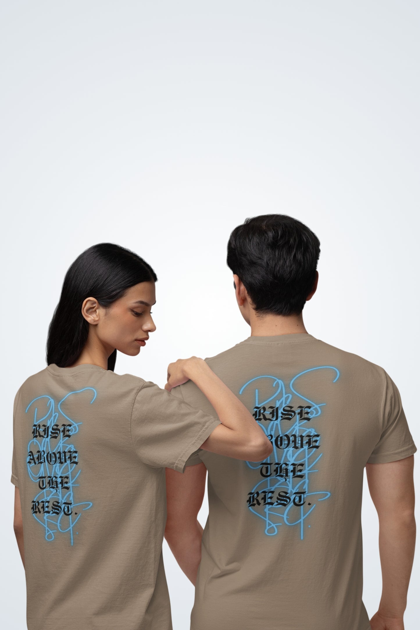 Classic Unisex T-Shirt - Rise above blue