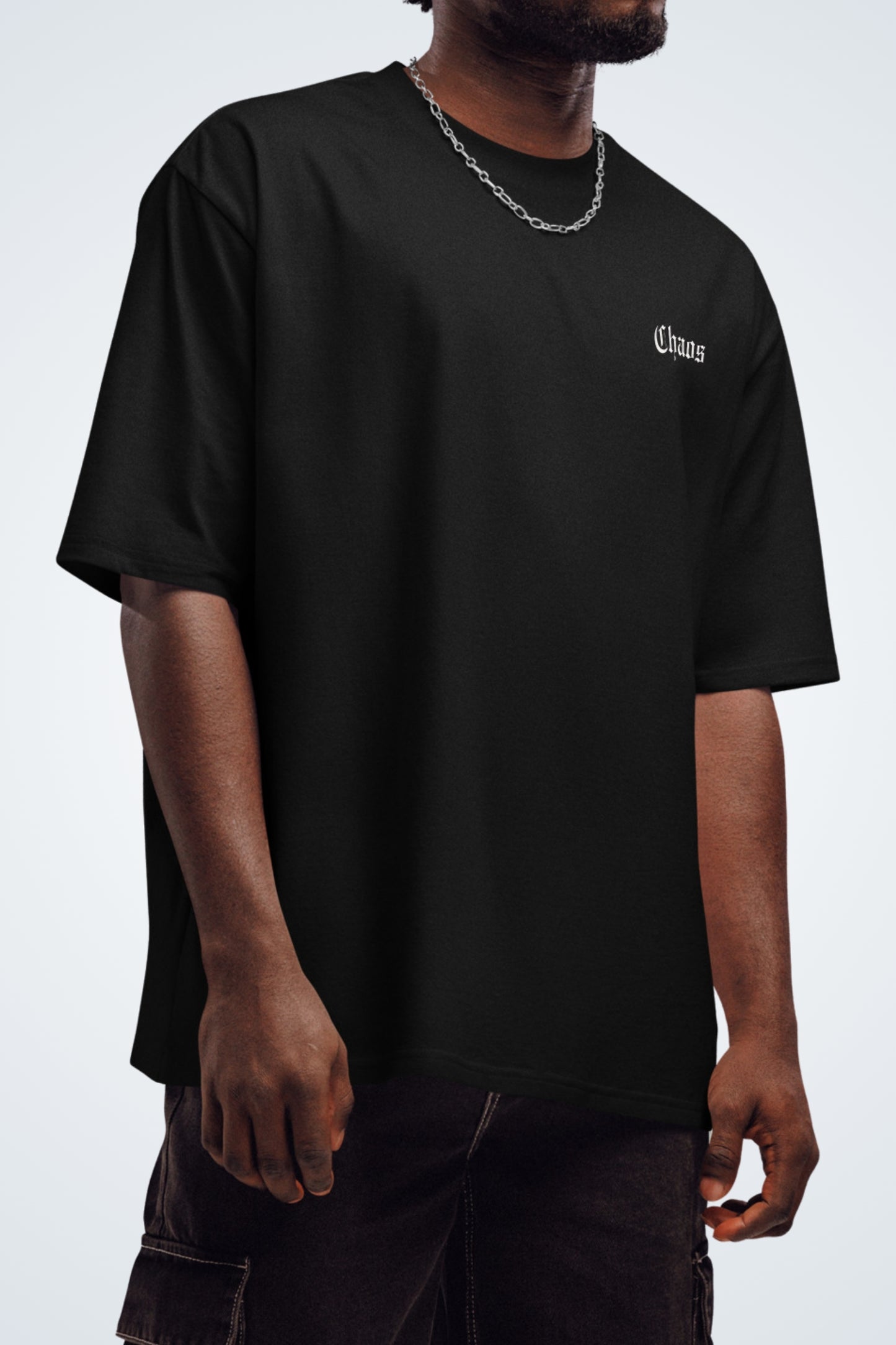 Schweres oversized T-Shirt - Chaos