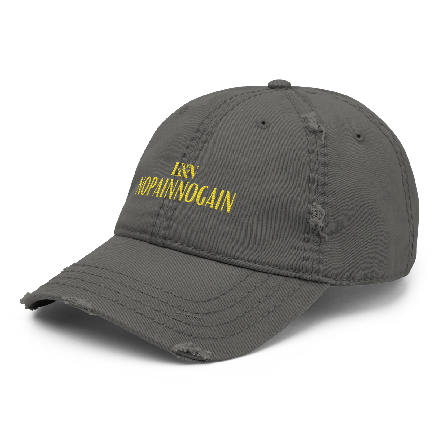 Dad-Hat im Used-Look - No Pain No Gain