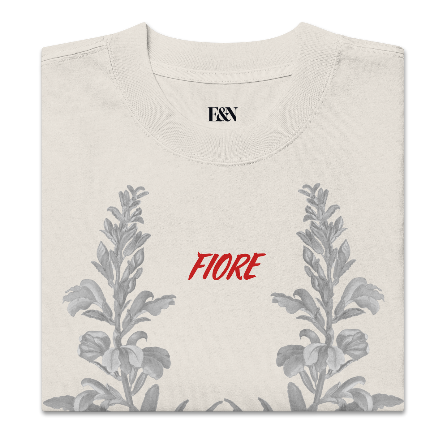 Oversized T-Shirt mit verwaschenem Look - Fiore