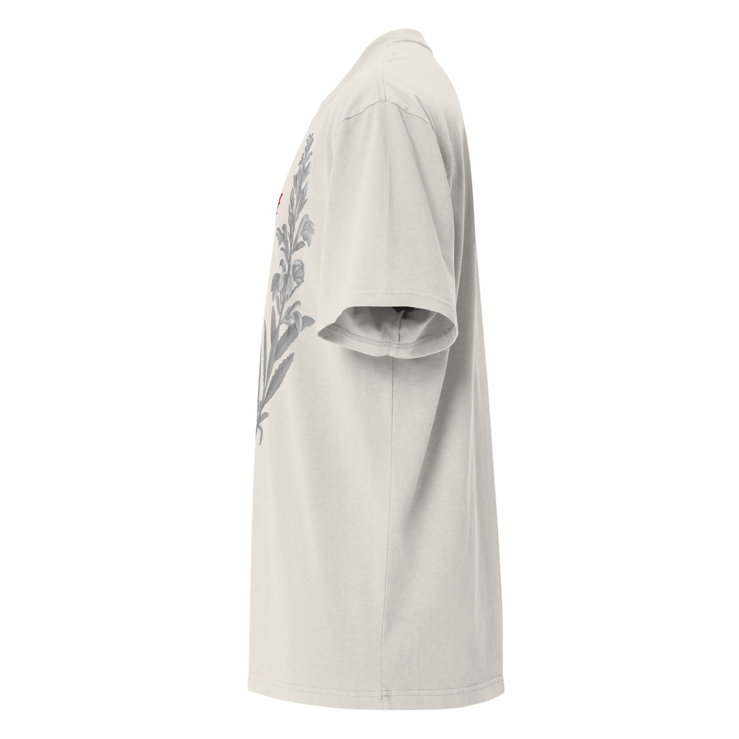 Oversized T-Shirt mit verwaschenem Look - Fiore