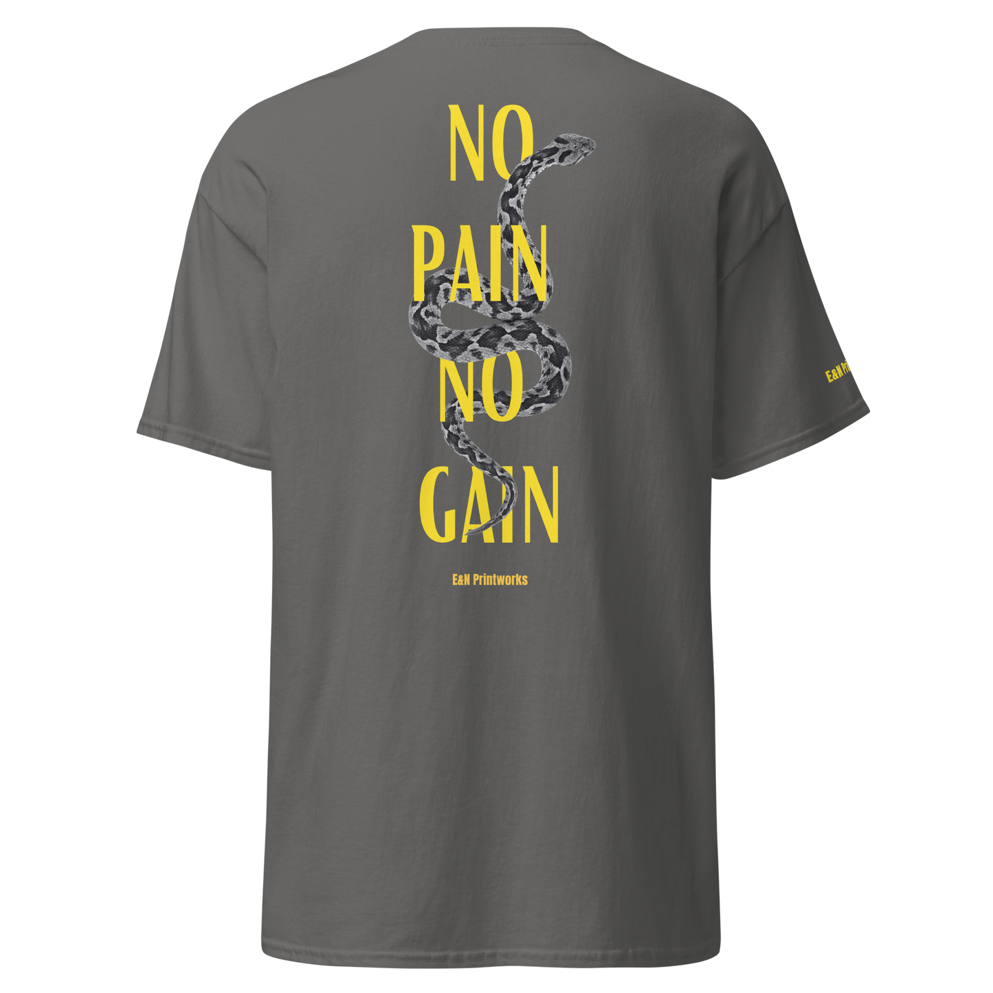 Klassisches Unisex T-Shirt - No Pain No Gain