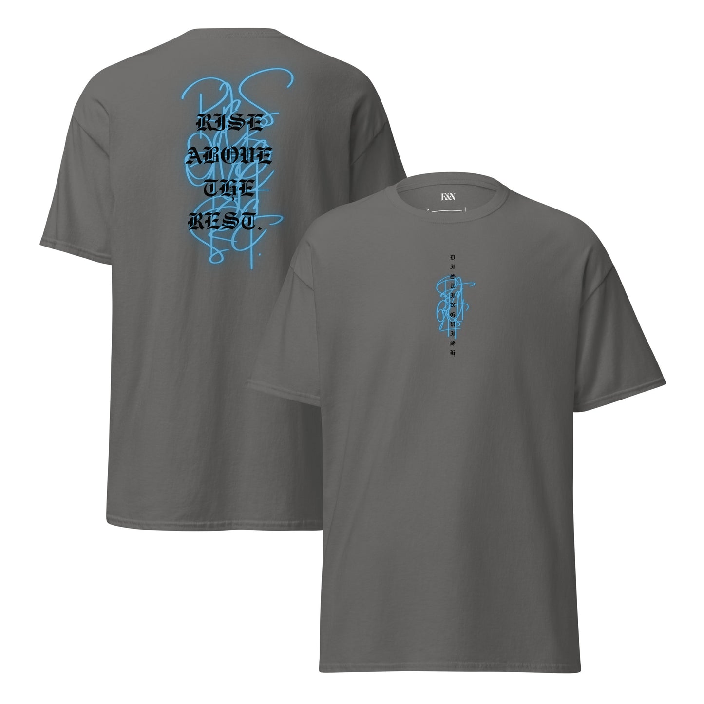 Classic Unisex T-Shirt - Rise above blue