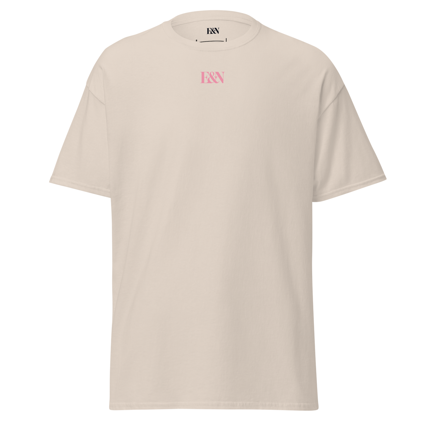 Klassisches Unisex T-Shirt - E&N rosa