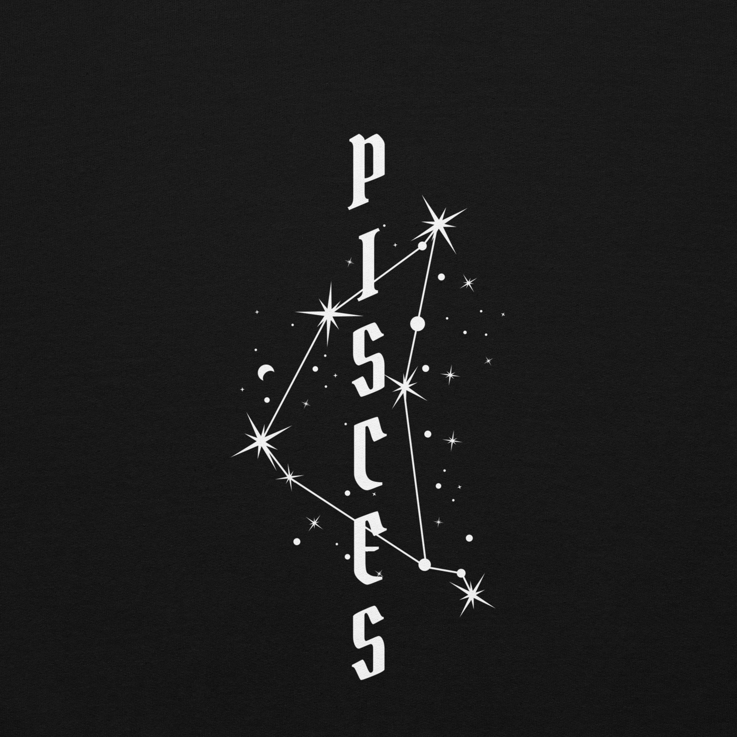Unisex-Kapuzenpullover - PISCES