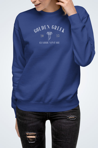 Unisex premium sweater - Golden Greek