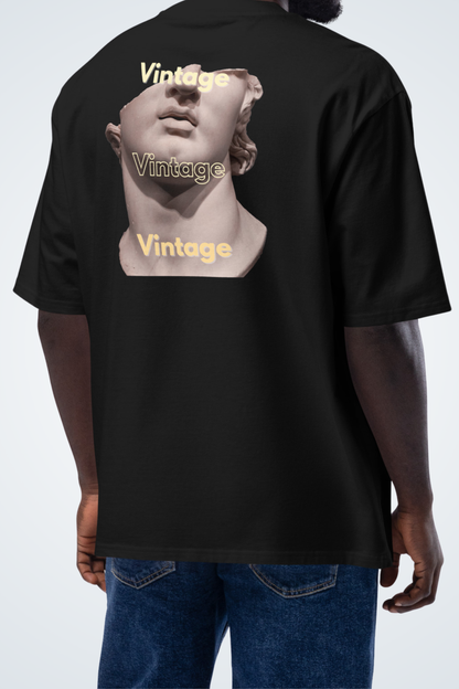 Heavy oversized t-shirt - Vintage Sculpture